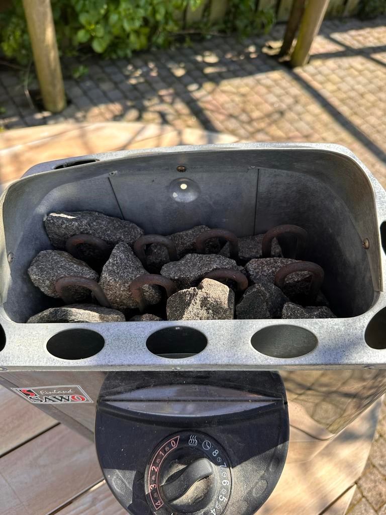 Sauna kachel Sawo MX-36NB - Zo goed als nieuw, Verzenden, Gebruikt, Fins of Traditioneel