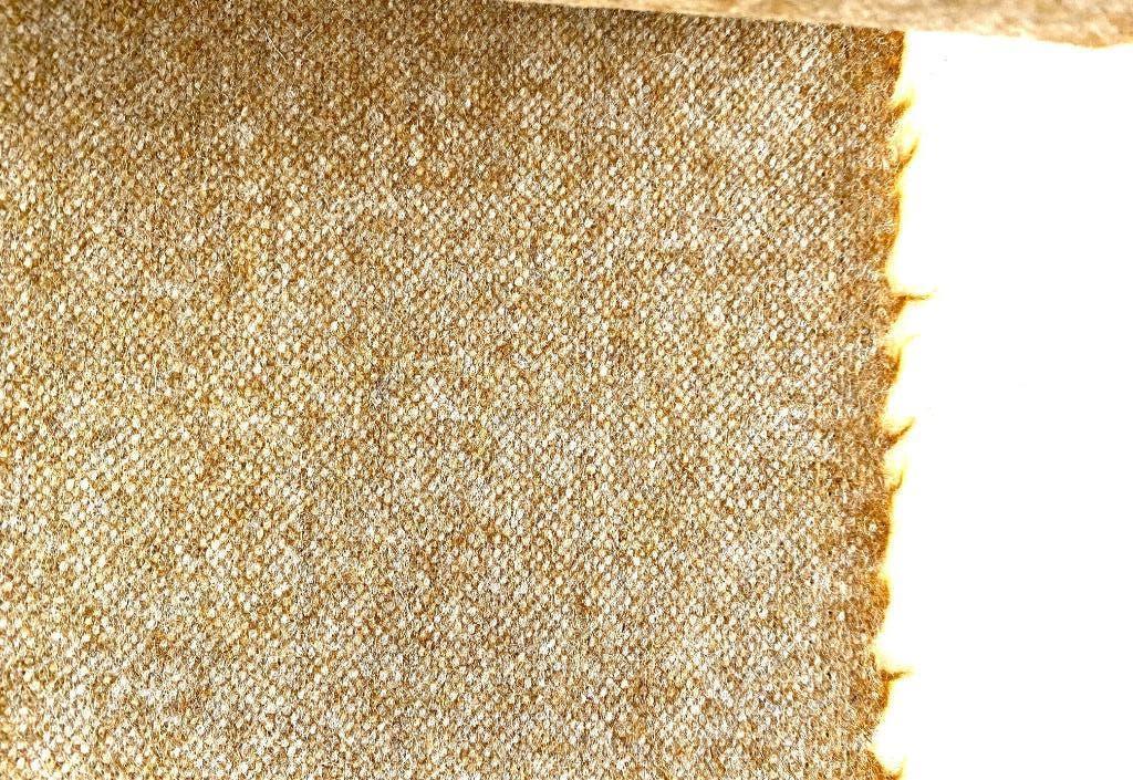 Gudbrandsdalens Bardal 420 camel/beige; 2,4 meter meubelstof, Wol, 120 cm of meer, Beige, Ophalen of Verzenden