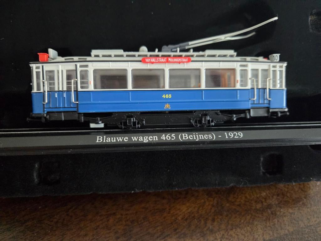 Nieuw, Atlas HO 1.87 nummer: 7519016 Amsterdamse blauwe tram, Ophalen, Nieuw, Overige typen, Overige merken