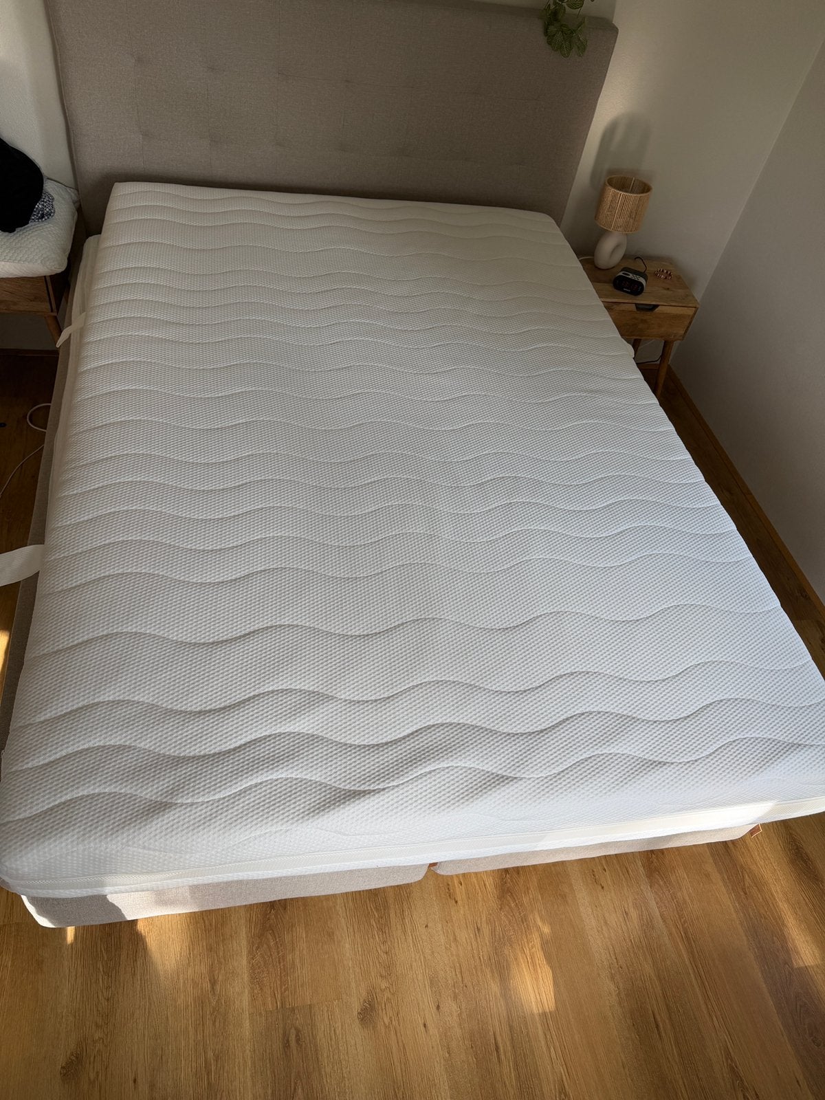 Meradiso Matras van de lidl (hard), Ophalen, Tweepersoons, 140 cm, Zo goed als nieuw