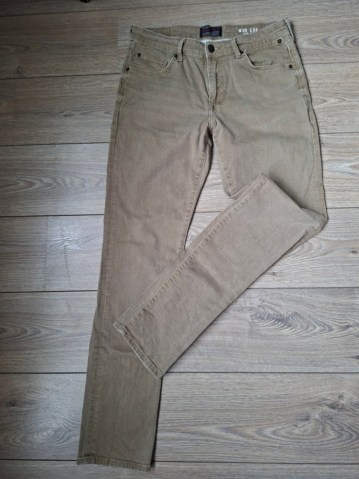 Beige dames jeans van het merk Camaïeu, Overige kleuren, Overige jeansmaten, Ophalen of Verzenden, Zo goed als nieuw