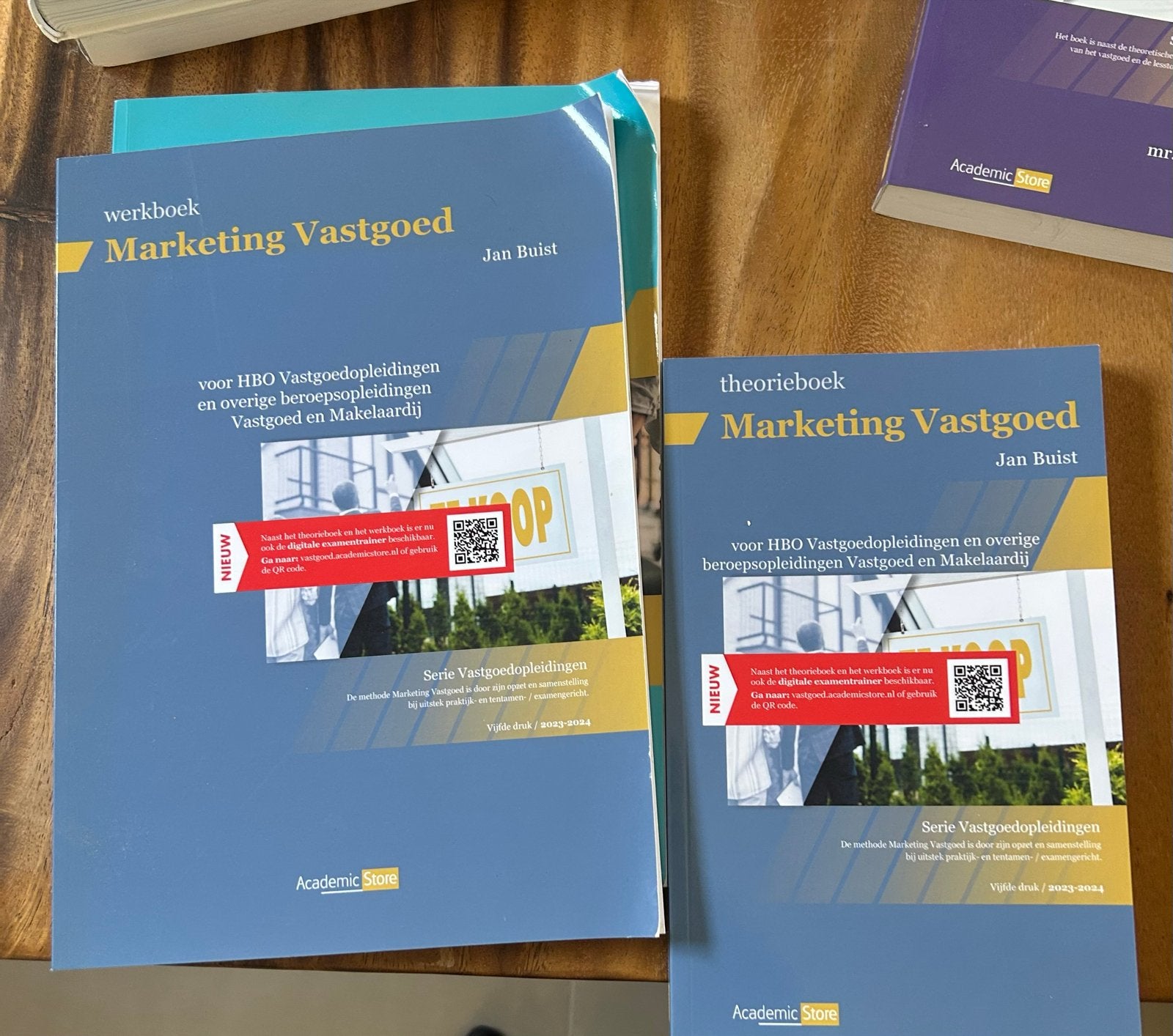 Marketing Vastgoed - Werkboek & Theorieboek (Nieuw), Ophalen of Verzenden, Gamma, Nieuw, HBO