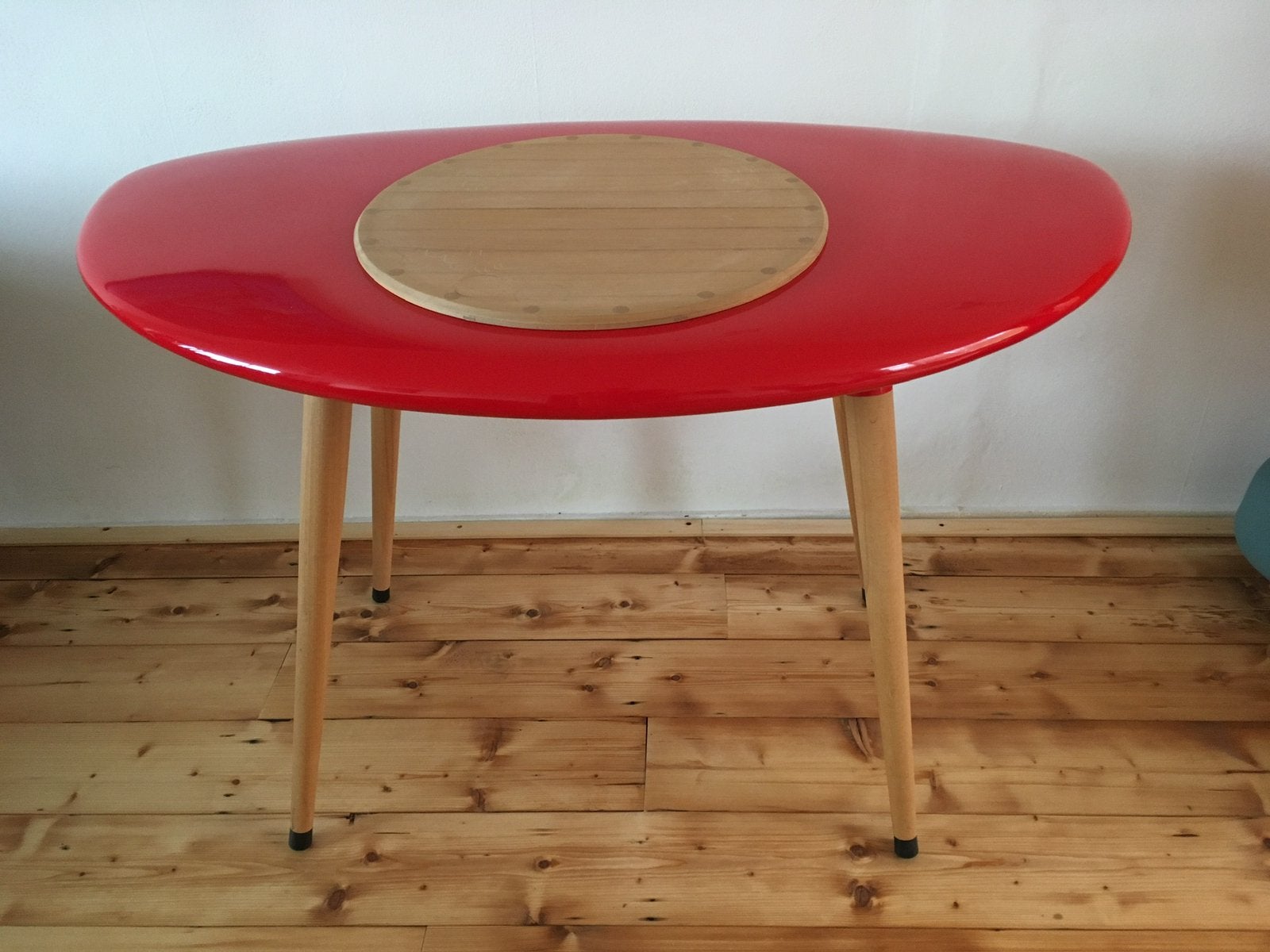 Design laptop burea, Ophalen, Zo goed als nieuw, 25 tot 50 cm, Rechthoekig