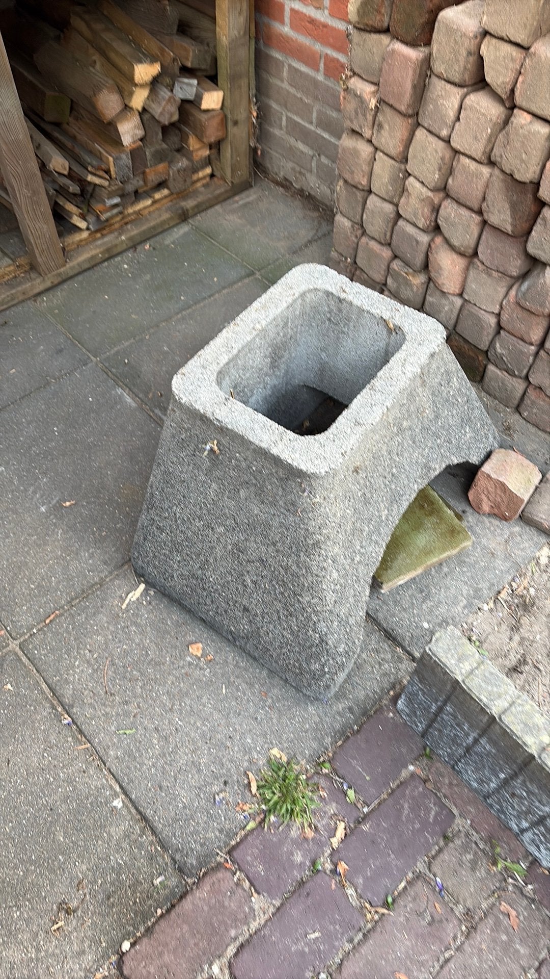 Bbq dak, Ophalen, Zo goed als nieuw, Rond