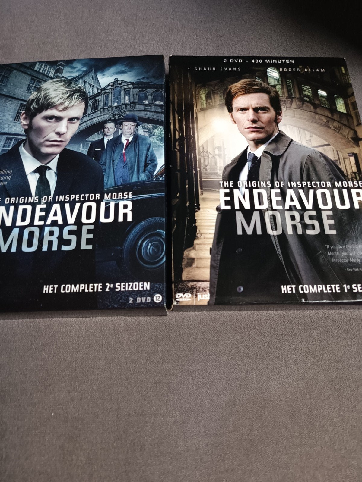 Endeavour Morse seizoen 1 & 2 - dvd, Vanaf 12 jaar, Ophalen of Verzenden, Zo goed als nieuw, Drama