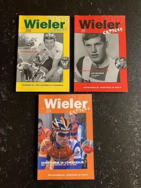Wielerexpressen Jan Zomer wielrennen Tour de France, Ophalen of Verzenden, Zo goed als nieuw, Lopen en Fietsen