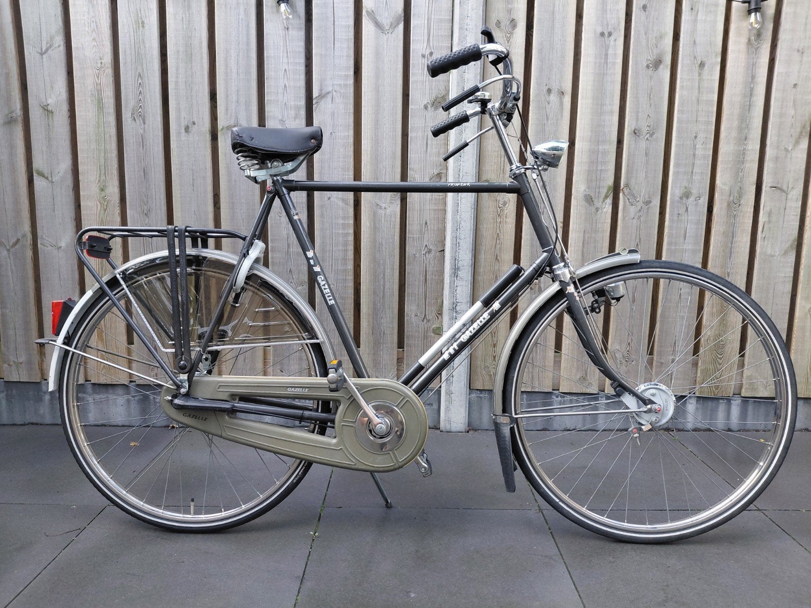 Gazelle primeur met stangremmen. 3versn - hoge framemaat., Ophalen, Jaren '60 of nieuwer, 59 cm of meer, Gazelle