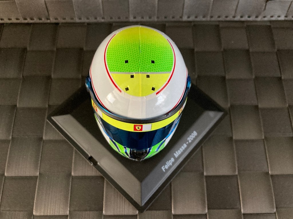 ✅ Felipe Massa 2008 1:5 helm Ferrari F1 Spark Formule 1, Ophalen of Verzenden, Nieuw, Formule 1