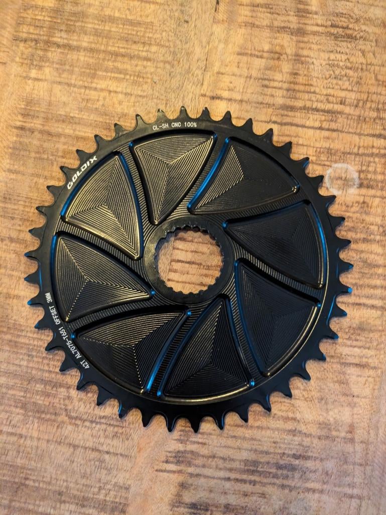 Shimano MTB direct mount tandwiel 42t Goldix 3mm offset, Overige materialen, Nieuw, Ophalen of Verzenden, Derailleur of Ketting