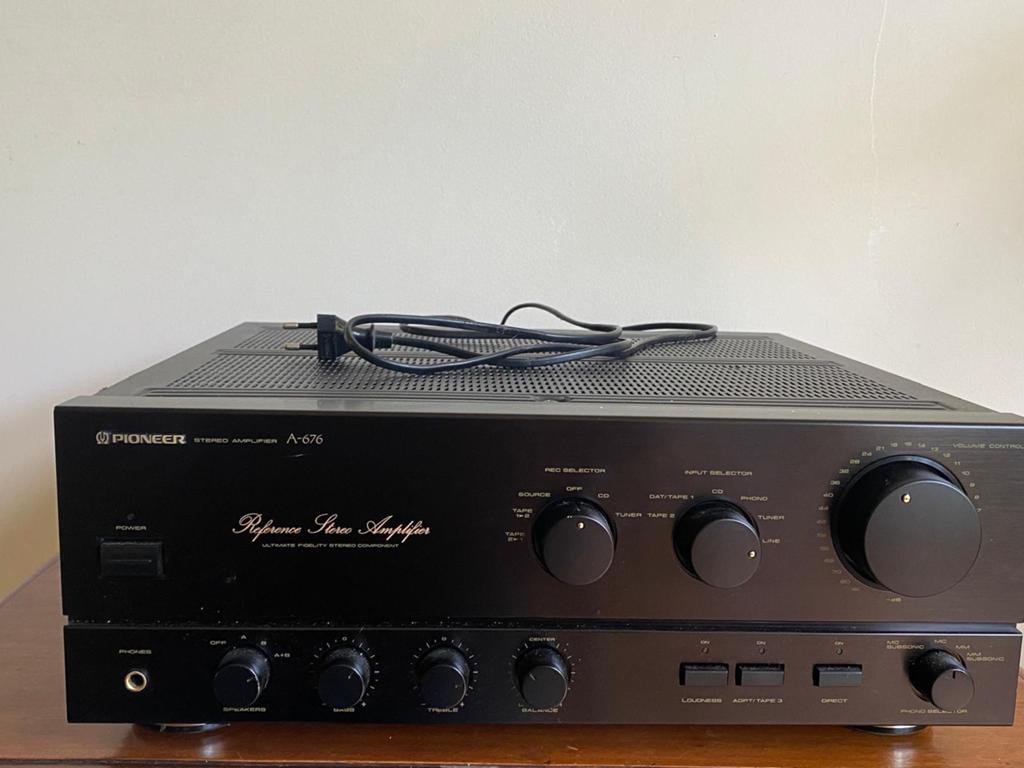 Pioneer A-676 versterker - vintage topklasse, Ophalen of Verzenden, Zo goed als nieuw, Pioneer