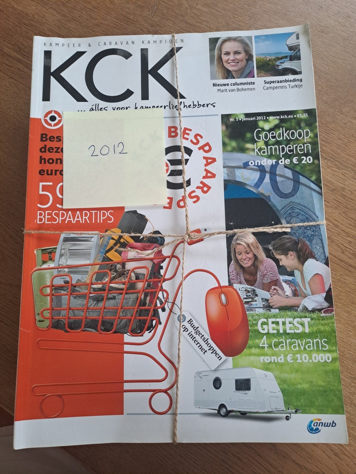 KCK Kampeer & Caravan Kampioen tijdschriften 2012, Ophalen of Verzenden, Gelezen