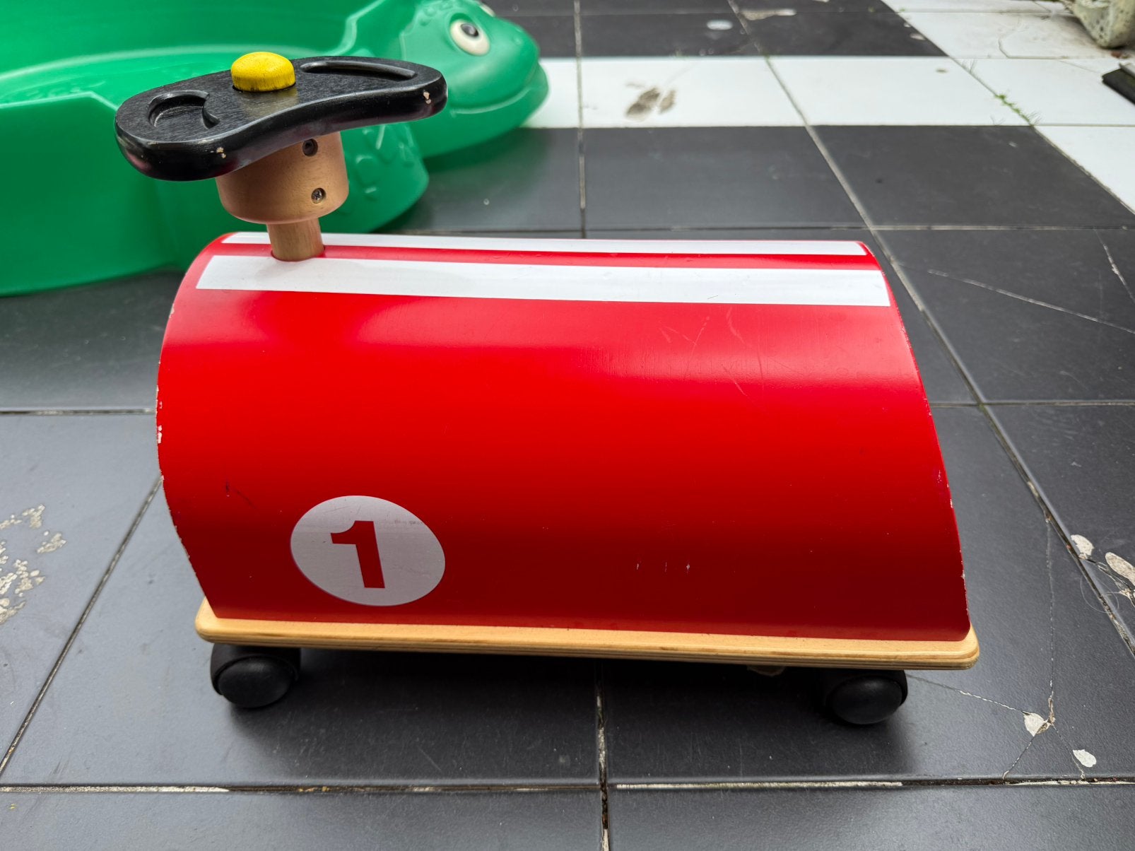 Loopauto hout, Ophalen of Verzenden, Loopvoertuig