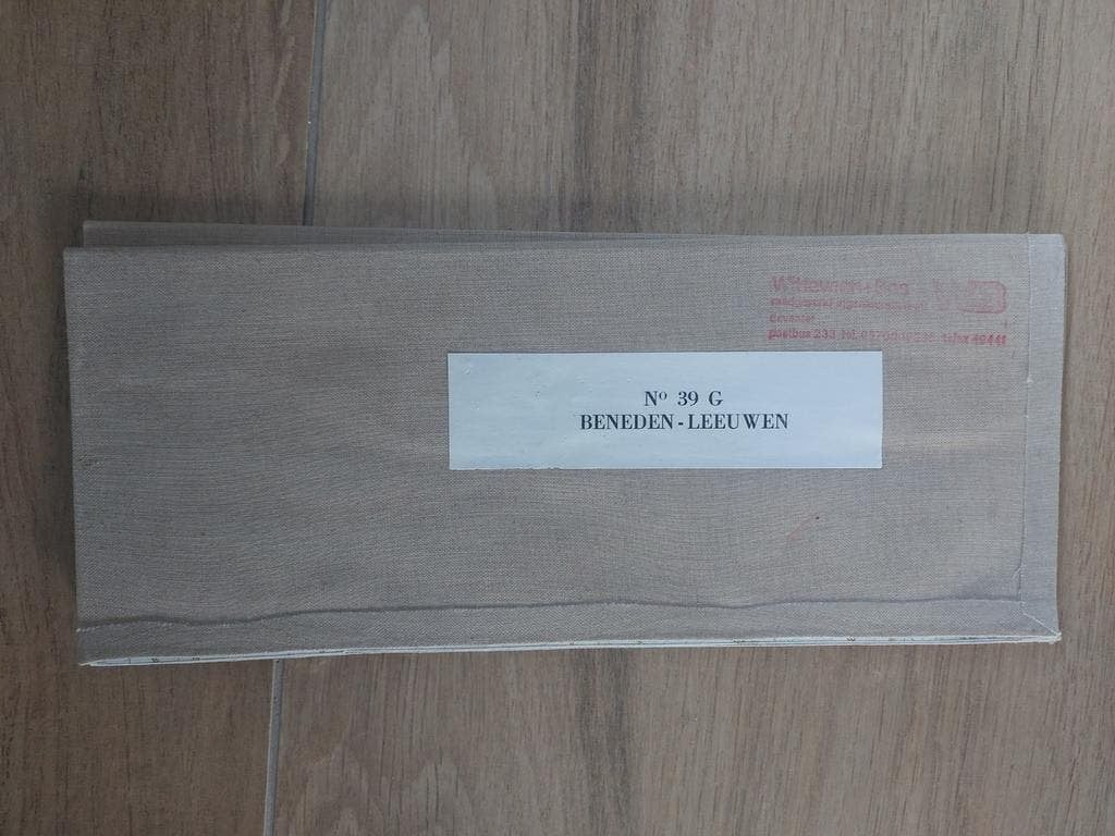 39G Beneden-Leeuwen Maasbommel Ochten  Stafkaart uit 1977, Boeken, Topografische Dienst Nederland, Ophalen of Verzenden, 1800 tot 2000