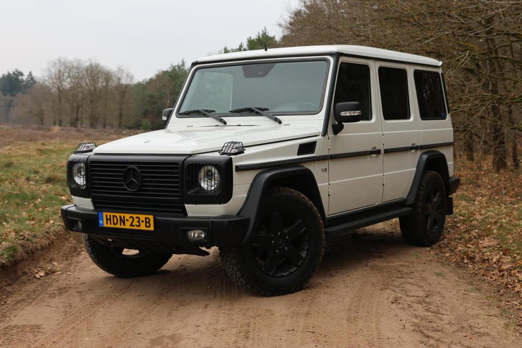 Mercedes G-klasse G500 | PANO | PDC | Youngtimer | ex BTW |, Auto's, Mercedes-Benz, Gebruikt, 296 pk, G-Klasse, Wit