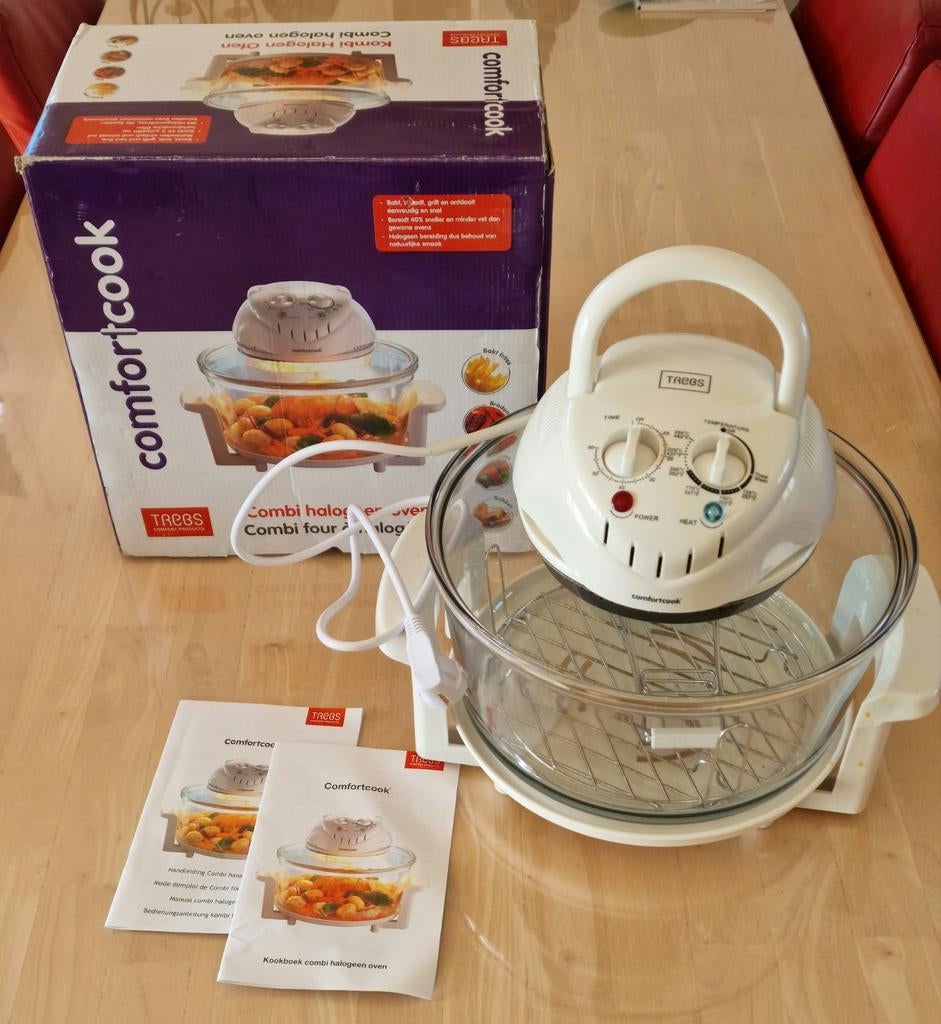 Trebs Combi Halogeen Oven, 4 liter of meer, Ophalen, Zo goed als nieuw, 3 snelheden of meer