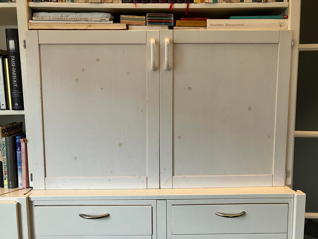 Lundia houten deuren 60x100 cm voor kast, Ophalen, Gebruikt