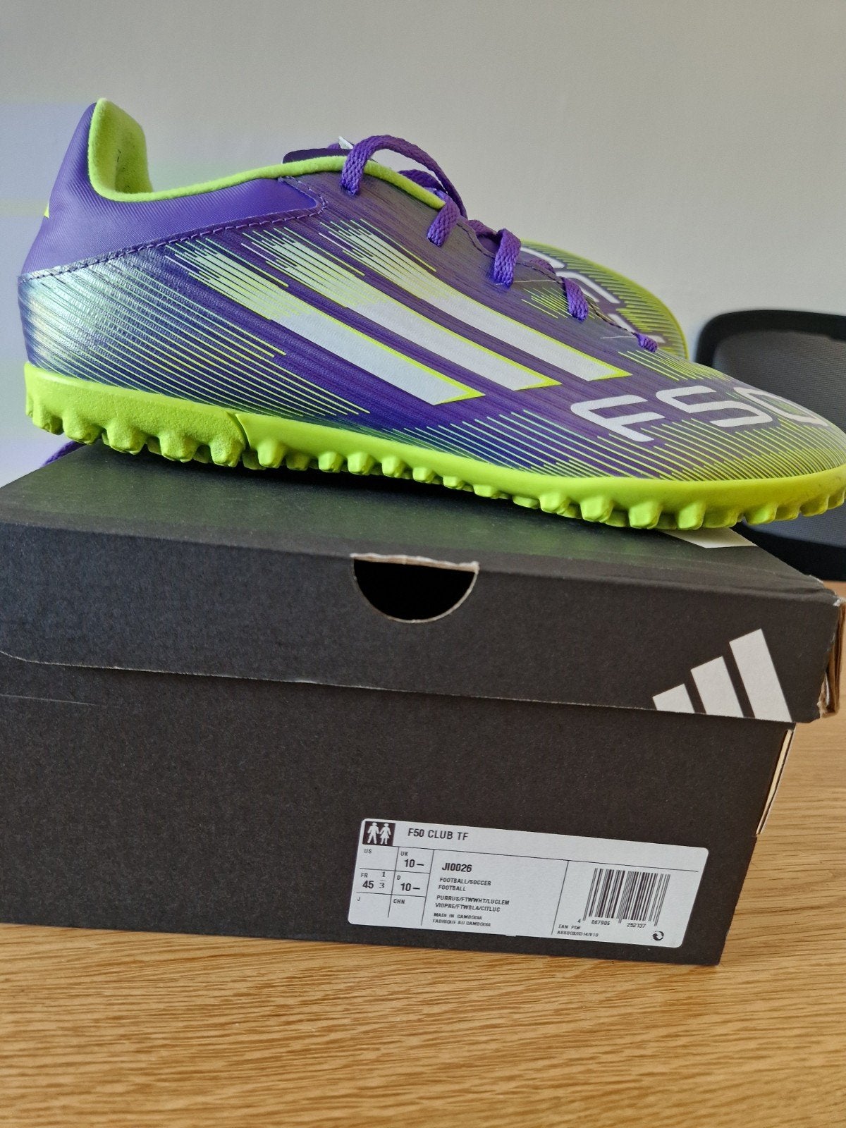 Adidas F50 voetbalschoenen – maat 45⅓, Sport en Fitness, Voetbal, Ophalen of Verzenden, Zo goed als nieuw, Schoenen