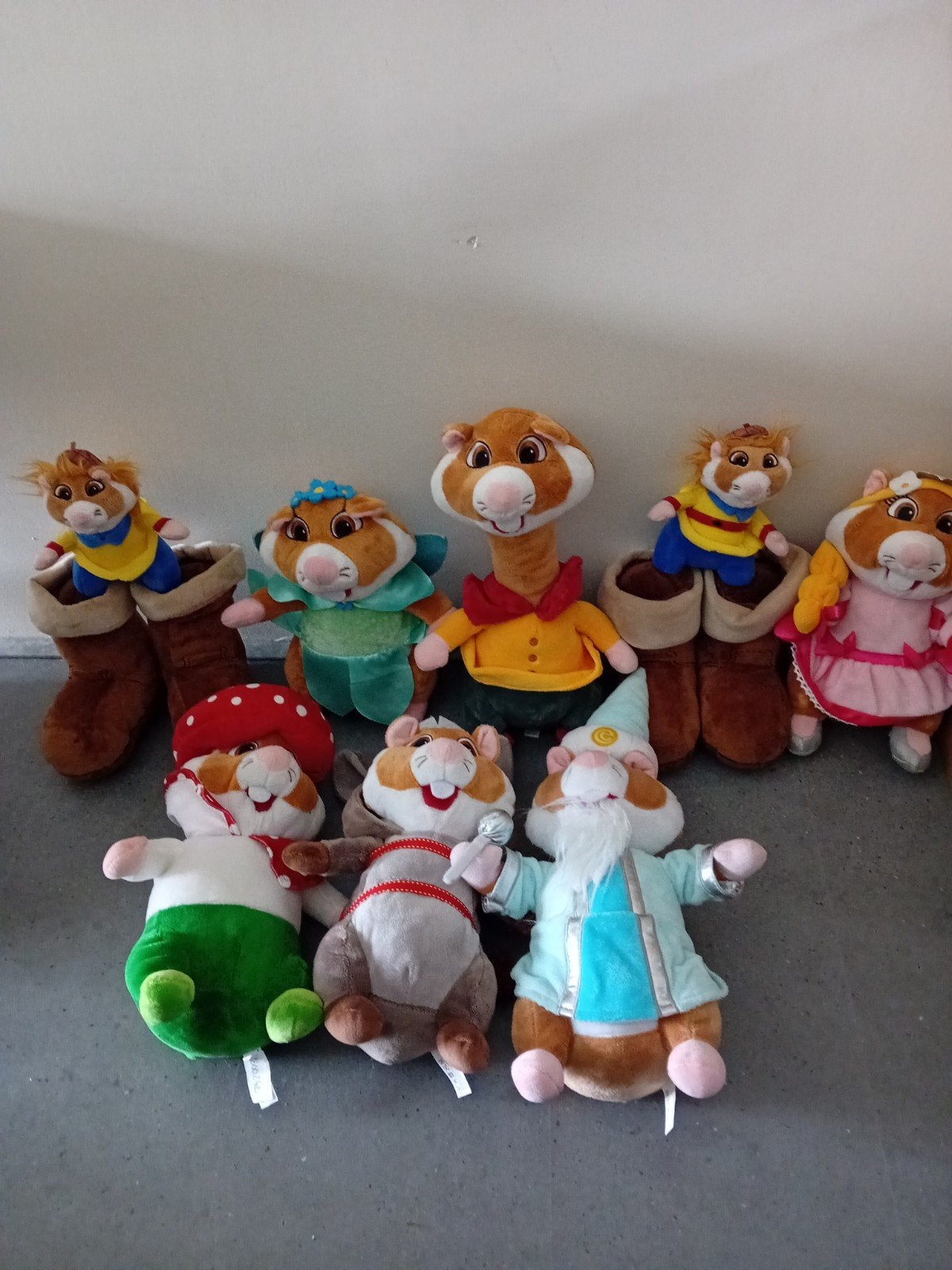 Albert Heijn Hamster knuffels AH Efteling, Albert Heijn, ., Overige typen, Ophalen of Verzenden