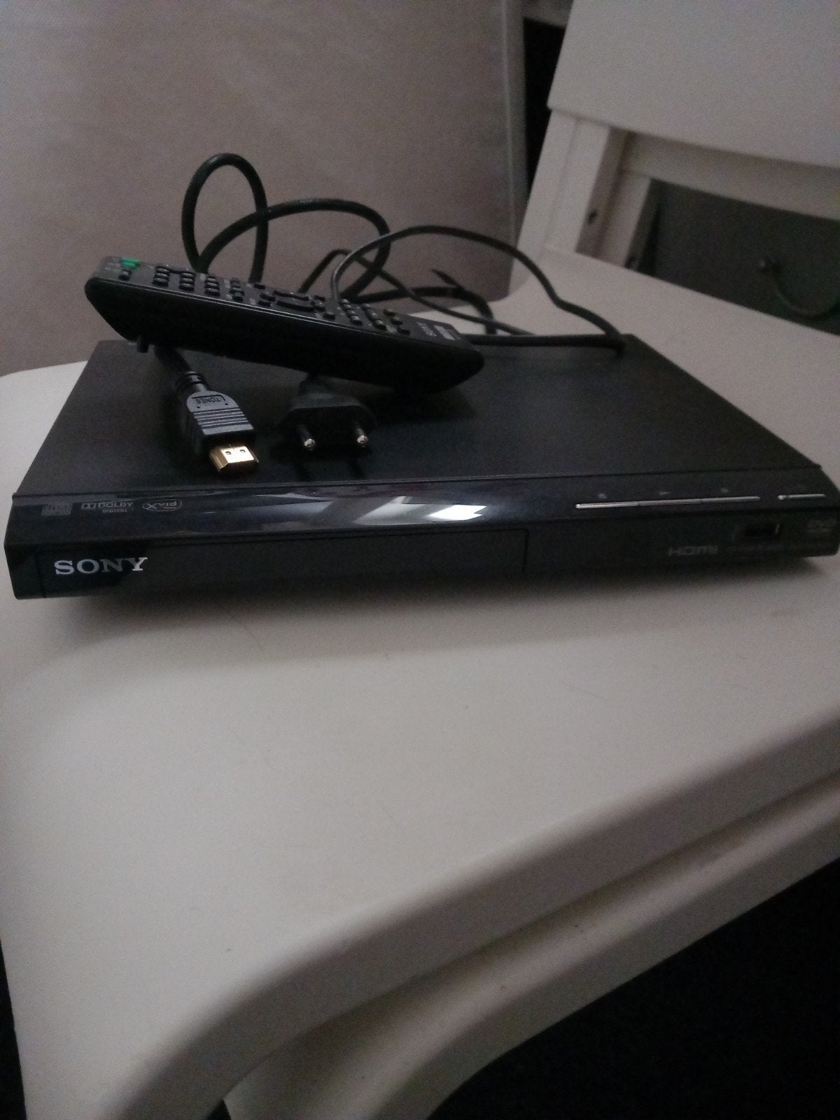 Sony Dvd-speler met afstandsbediening en kabels, Audio, Tv en Foto, Ophalen, Gebruikt, Dvd-speler, Sony