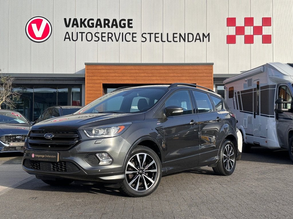 Ford Kuga 1.5 EcoBoost ST Line|Trekhaak|Carplay|Cruise Contr, Auto's, Ford, Euro 6, 4 cilinders, Origineel Nederlands, Bedrijf