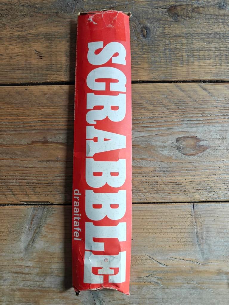 Scrabble draaitafel., Ophalen of Verzenden, Homas., Homas., Homas.