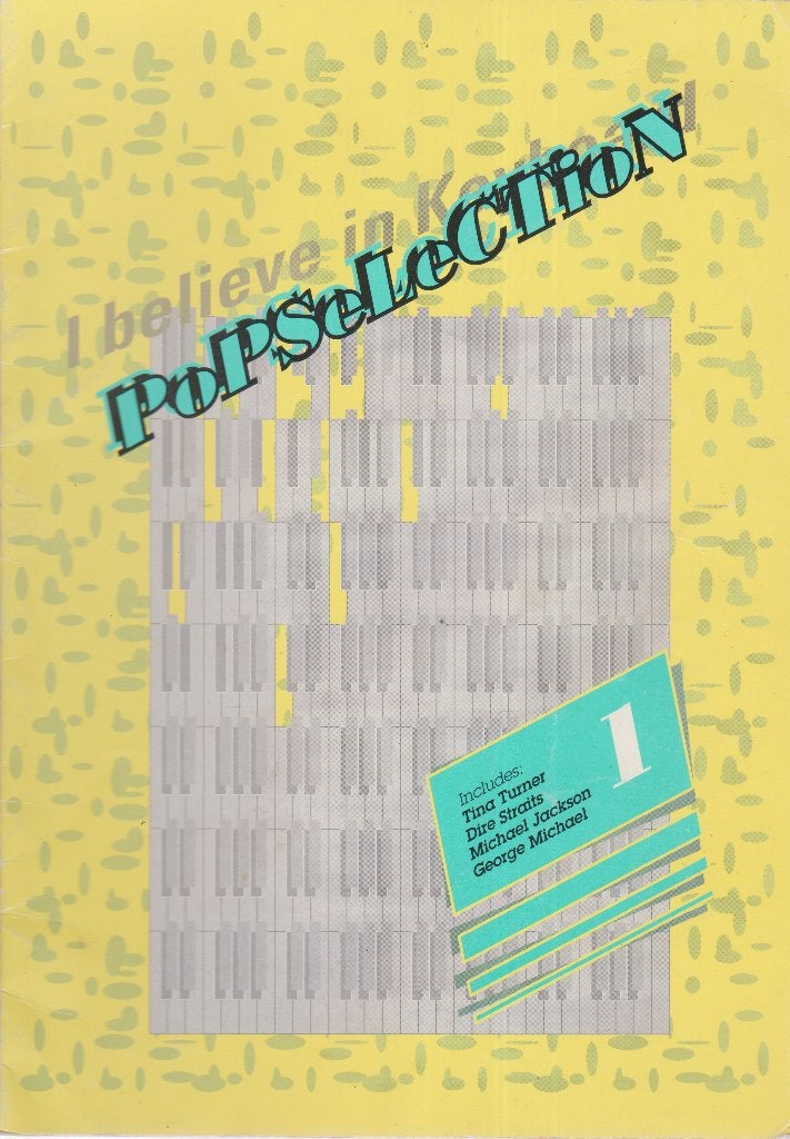 I BELIEVE IN KEYBOARD - PoPSeLeCTioN - DEEL 1, Muziek en Instrumenten, Bladmuziek, Gebruikt, Ophalen of Verzenden, Artiest of Componist