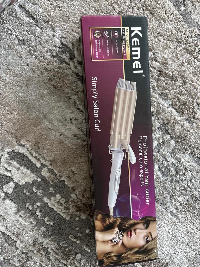 Kemei Professionele wave tang, Ophalen of Verzenden, Zo goed als nieuw, Grijs, Gehele gezicht