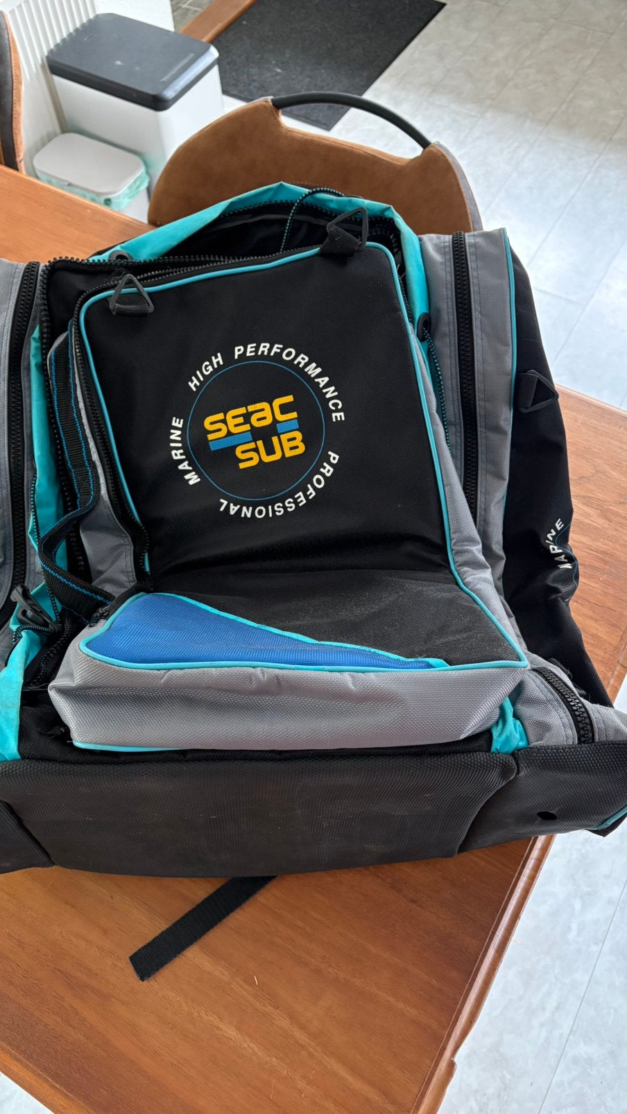 Duiktas / rugtas  Seac Sub, Watersport en Boten, Ophalen, Zo goed als nieuw