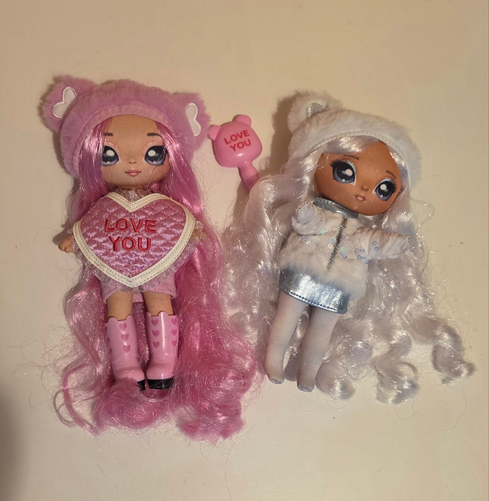 2 Na! Na! Na! Surprise poppen met accessoires, Ophalen of Verzenden, Zo goed als nieuw, Overige typen