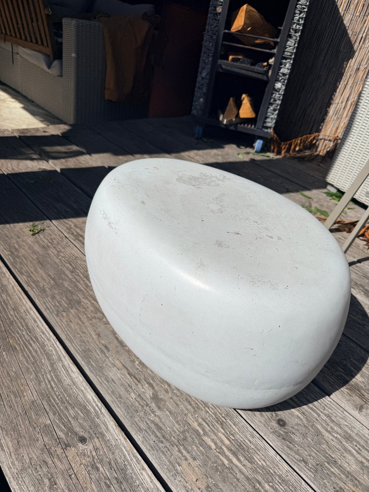 Pebble VT wonen bijzettafel betonlook, Tuin en Terras, Ophalen, Gebruikt