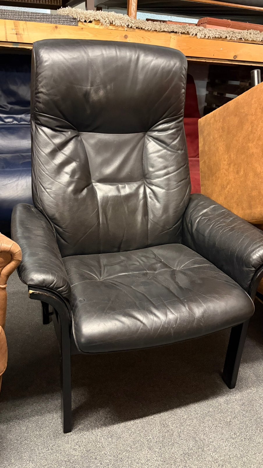 Göte Möbler relaxfauteuil, Huis en Inrichting, Ophalen of Verzenden, Zo goed als nieuw, 75 tot 100 cm, 50 tot 75 cm