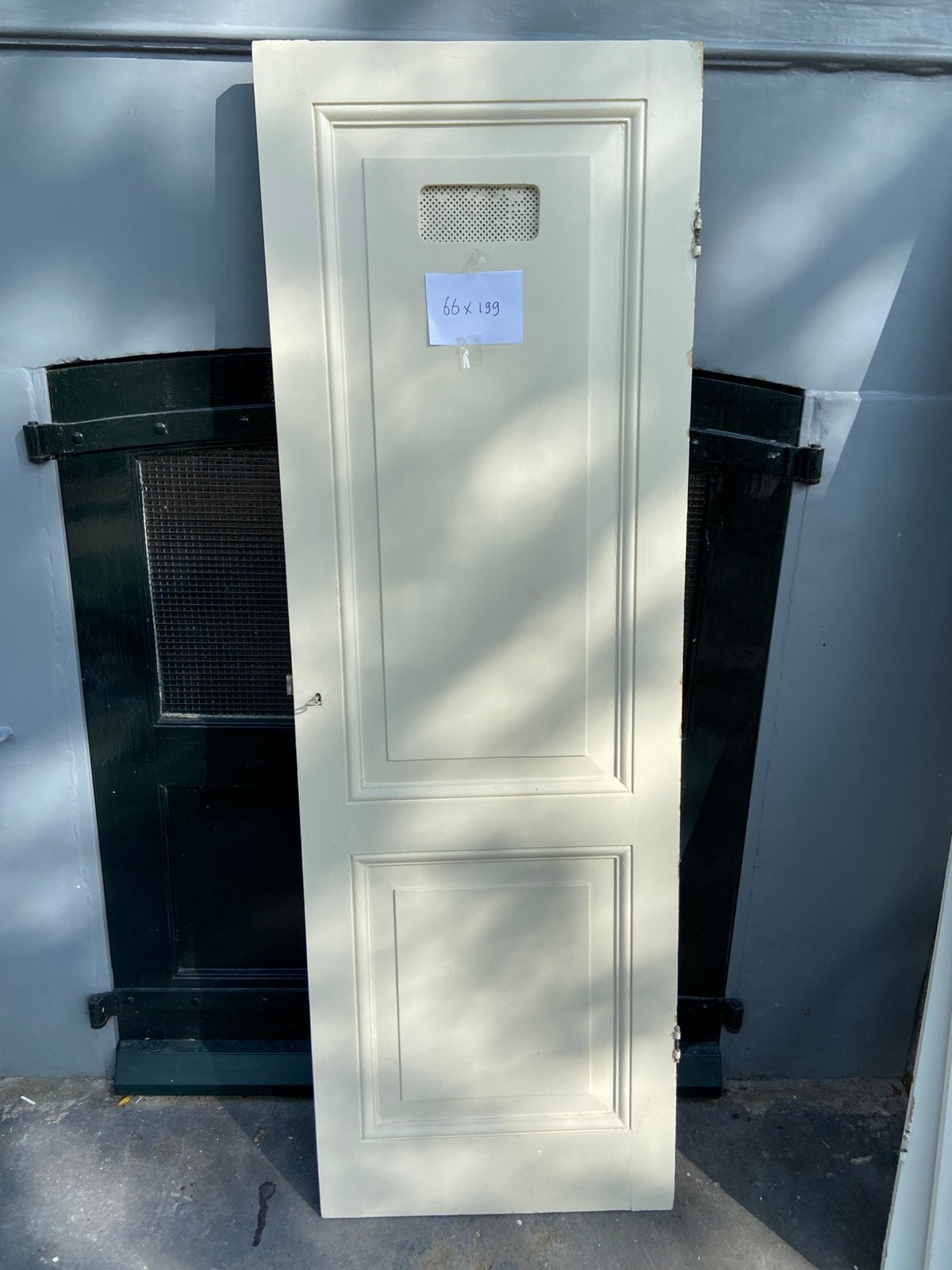 Massieve Paneeldeur 66 x 199 cm, Ophalen, Minder dan 80 cm, Binnendeur, Minder dan 200 cm