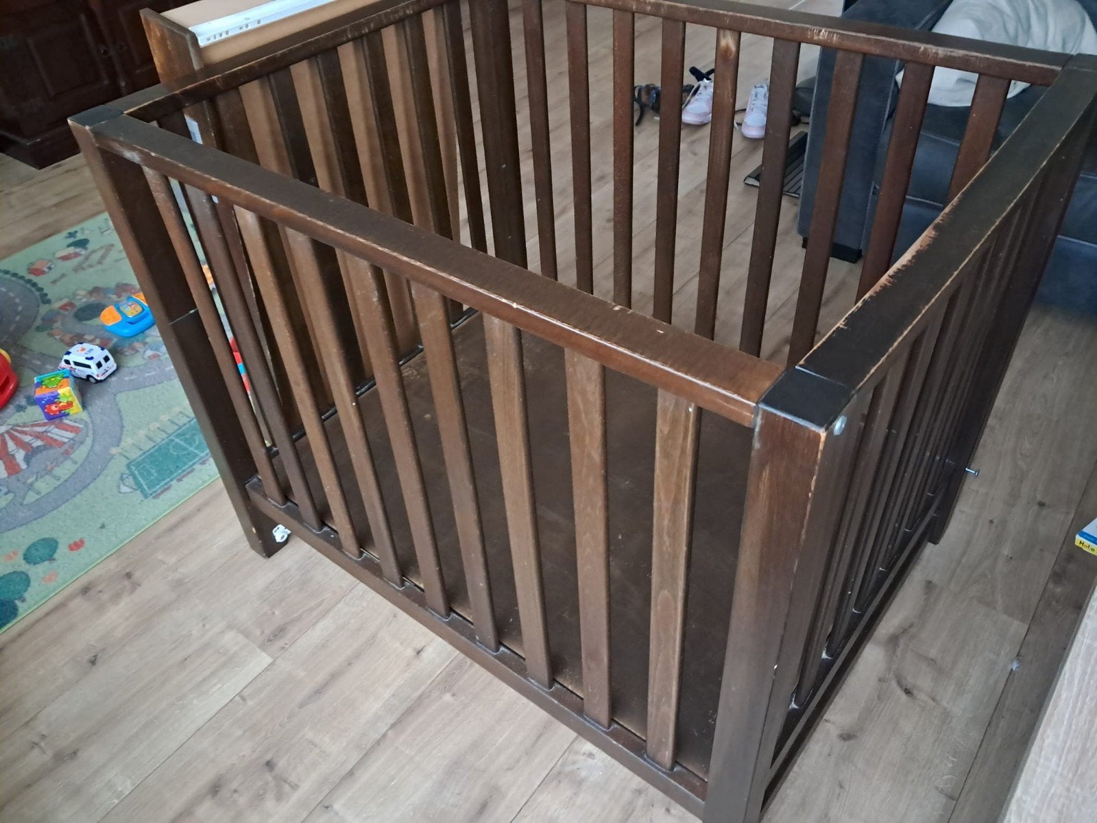 Koloniaal kleurige box met lade., Kinderen en Baby's, Boxen, Ophalen, Gebruikt, Lade