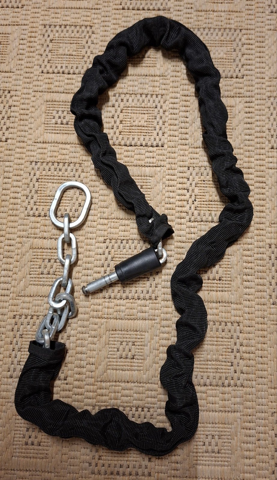 fietsslot / insteek kettingslot 135 cm, Ophalen, Insteekslot