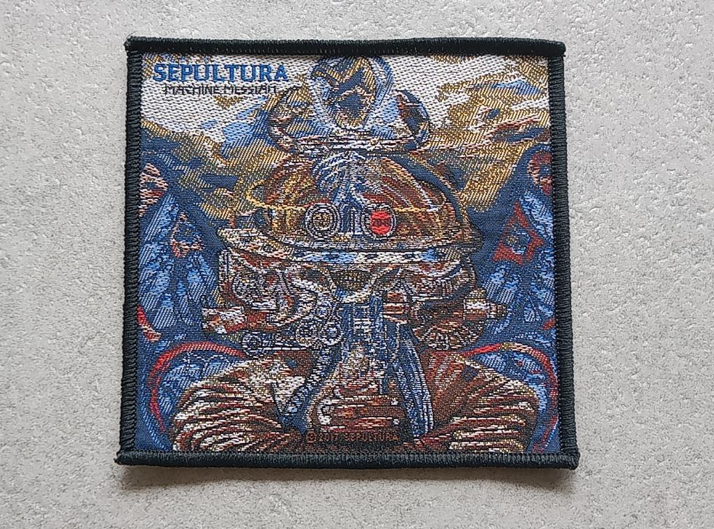 Sepultura prachtige machine messiah 2017 patch 42, Verzenden, Nieuw, Kleding