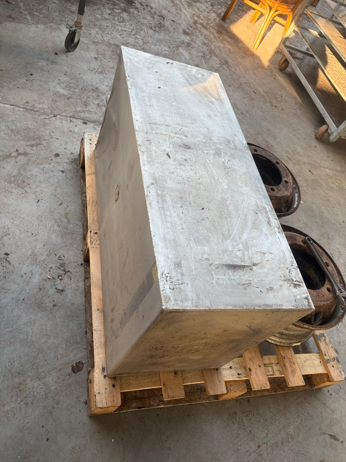 RVS Watertank 200 liter 40x50x100, Ophalen of Verzenden