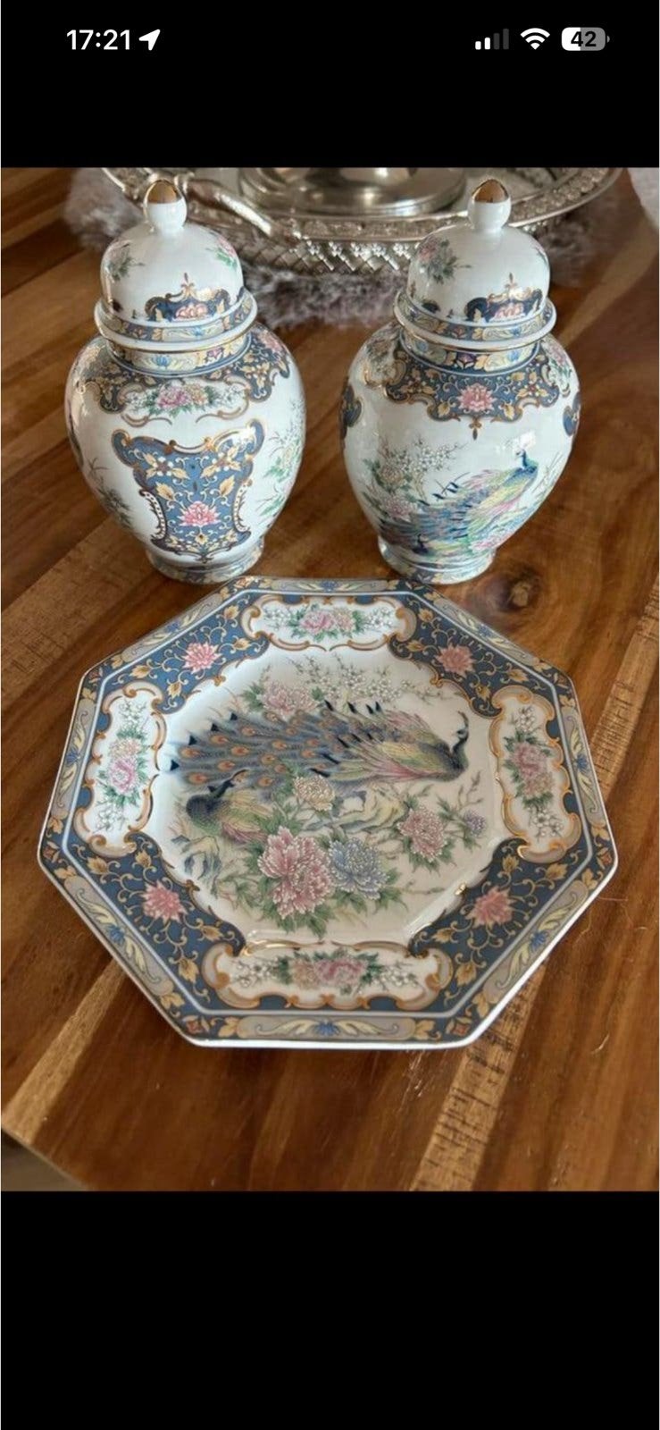Vaga International Pauw Servies Set, Ophalen of Verzenden