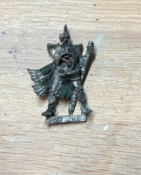 Warhammer 40k Necron Lord (metal), Hobby en Vrije tijd, Ophalen of Verzenden, Zo goed als nieuw, Warhammer