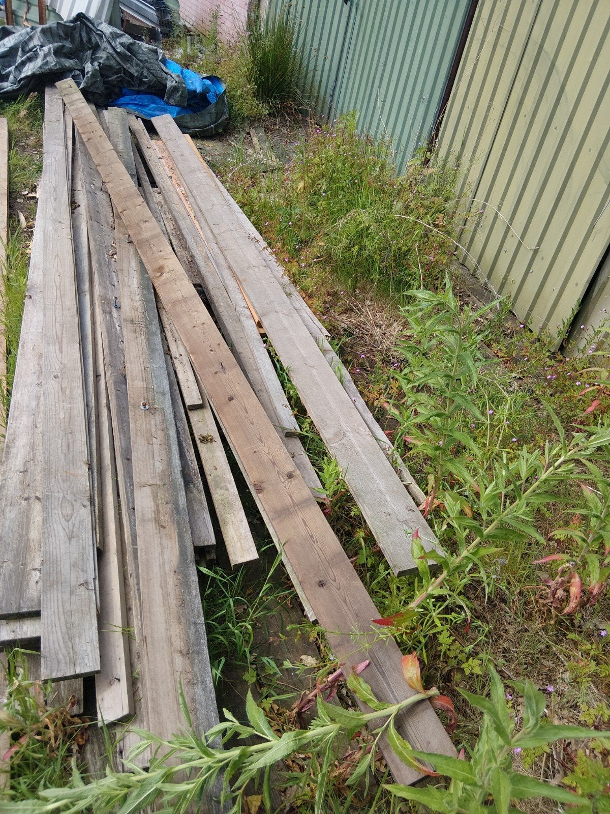 Partijtje planken, Ophalen, 250 cm of meer, Planken