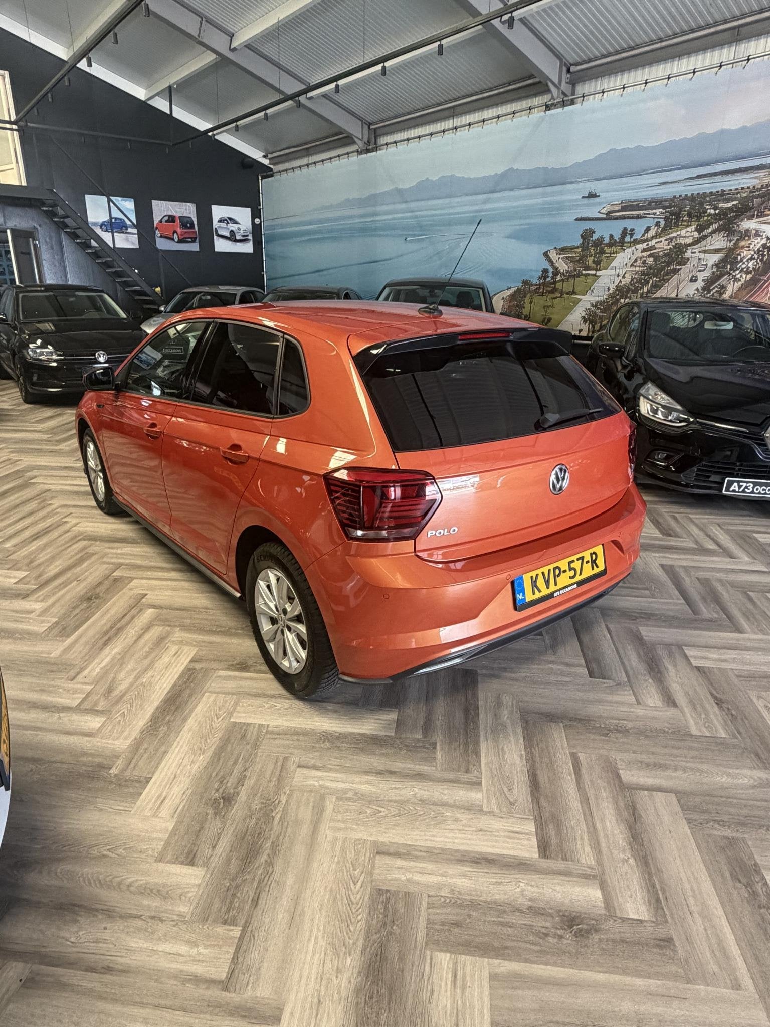 Volkswagen Polo 1.0 TSI Highline Automaat, Stof, Gebruikt, Euro 6, Overige kleuren