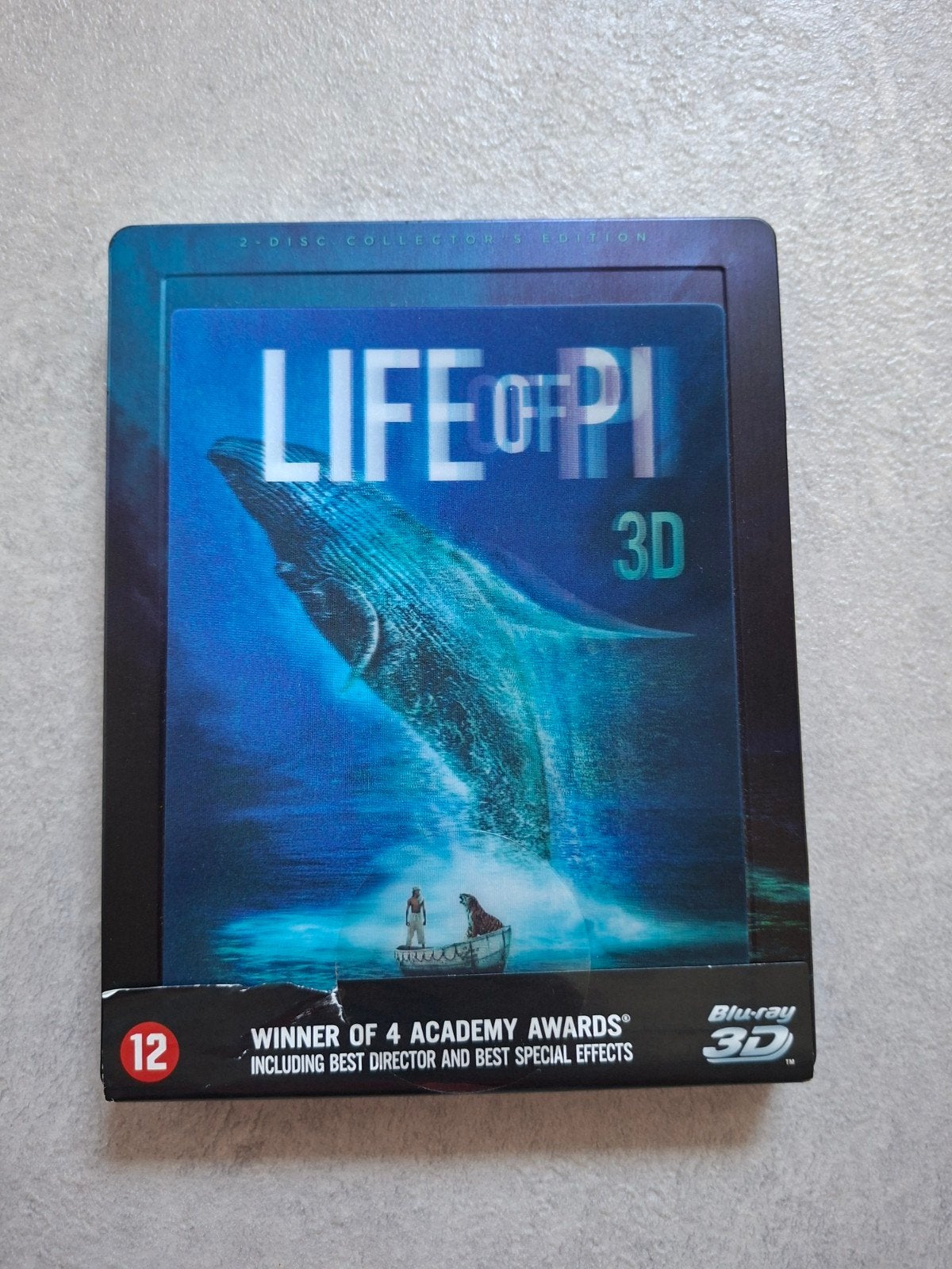 Life of Pi 3D Blu-ray Steelbook - 2-Disc Collector's Edition, Avontuur, Nederlands, Film, Ophalen of Verzenden