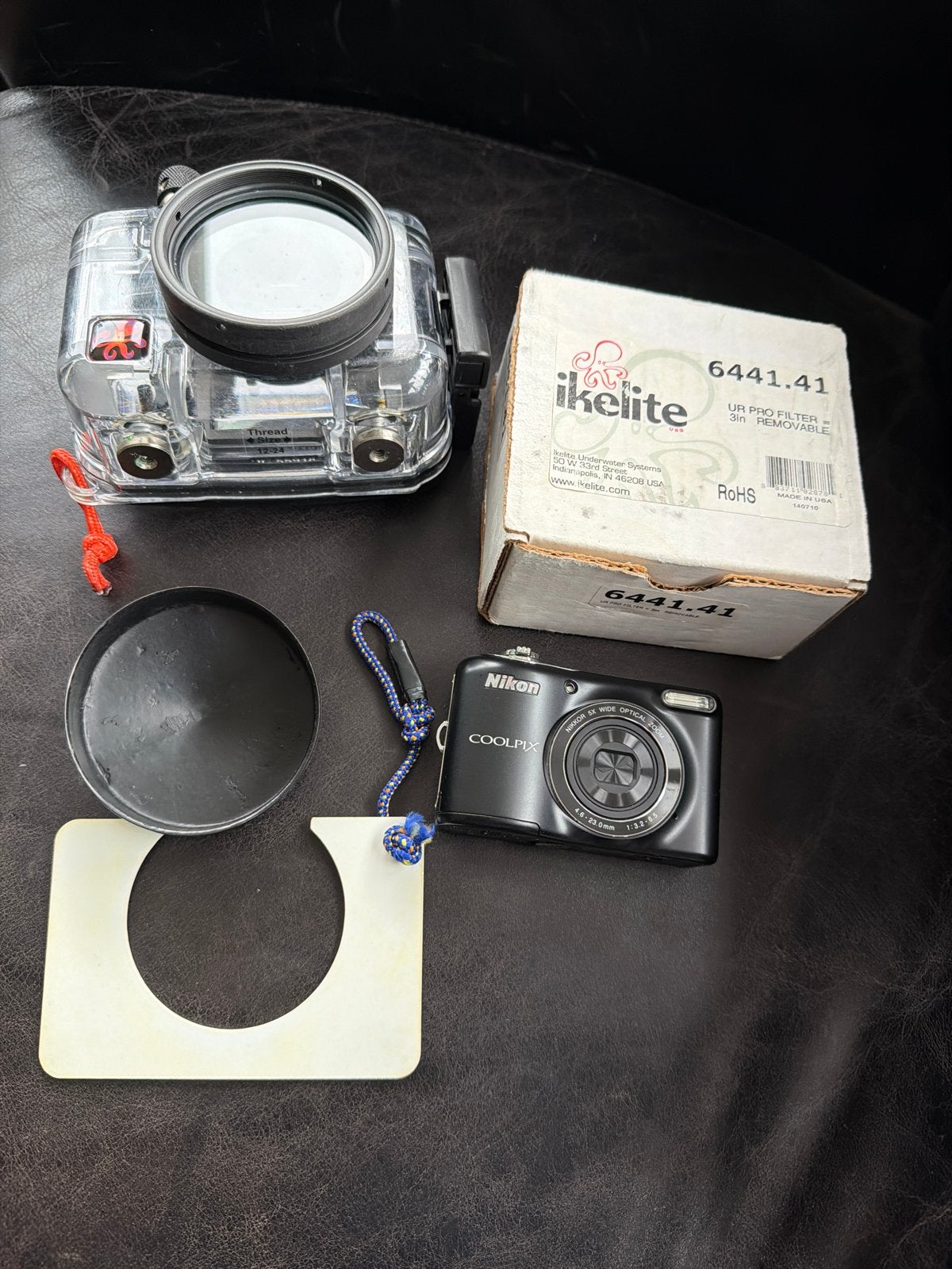 Duiken of snorkelen? Nikon Coolpix en Ikelite onderwaterhuis, Gebruikt, Compactcamera, 4 t/m 7 keer, Nikon