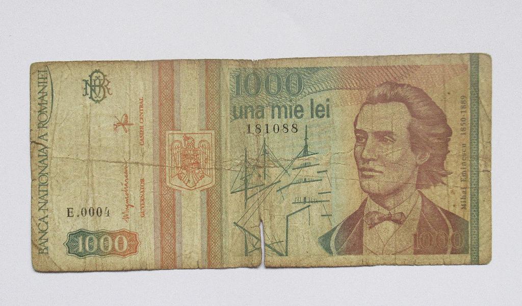 Roemenië 1.000 Lei 1993, Verzenden, Overige landen