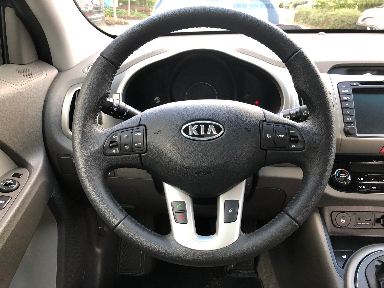 Kia Sportage 2011-2015 origineel lederen stuurwiel ✅, Ophalen of Verzenden, Kia