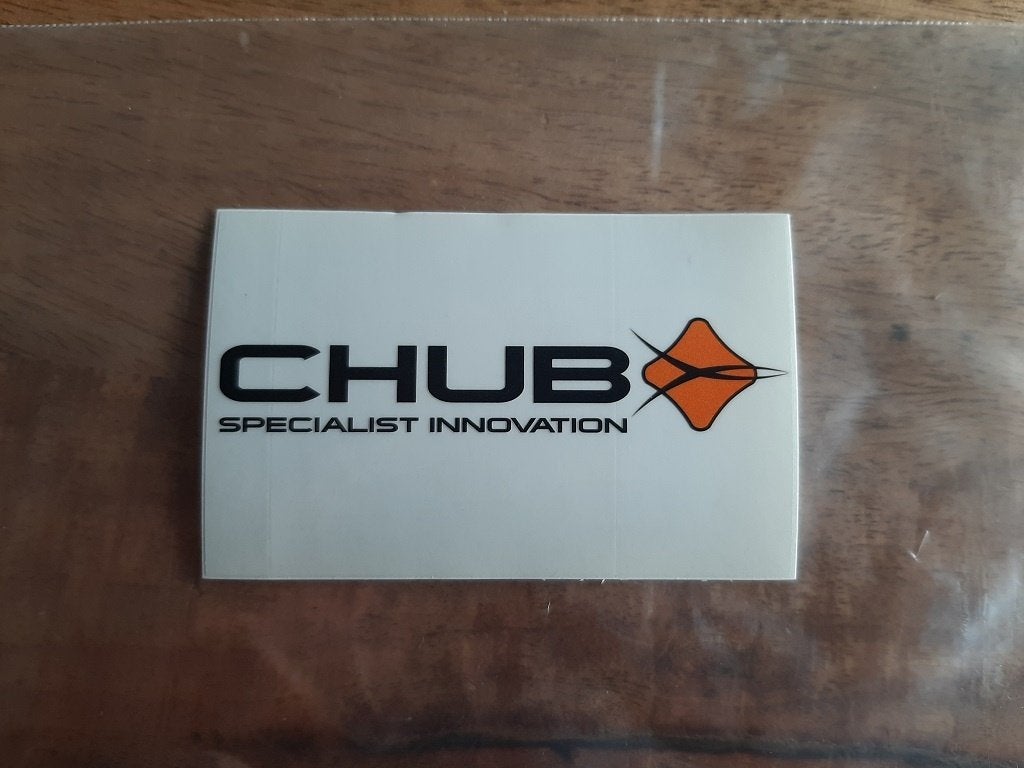 Chub, Karper, Fishing Tackle sticker, Watersport en Boten, Ophalen of Verzenden, Nieuw, Overige typen