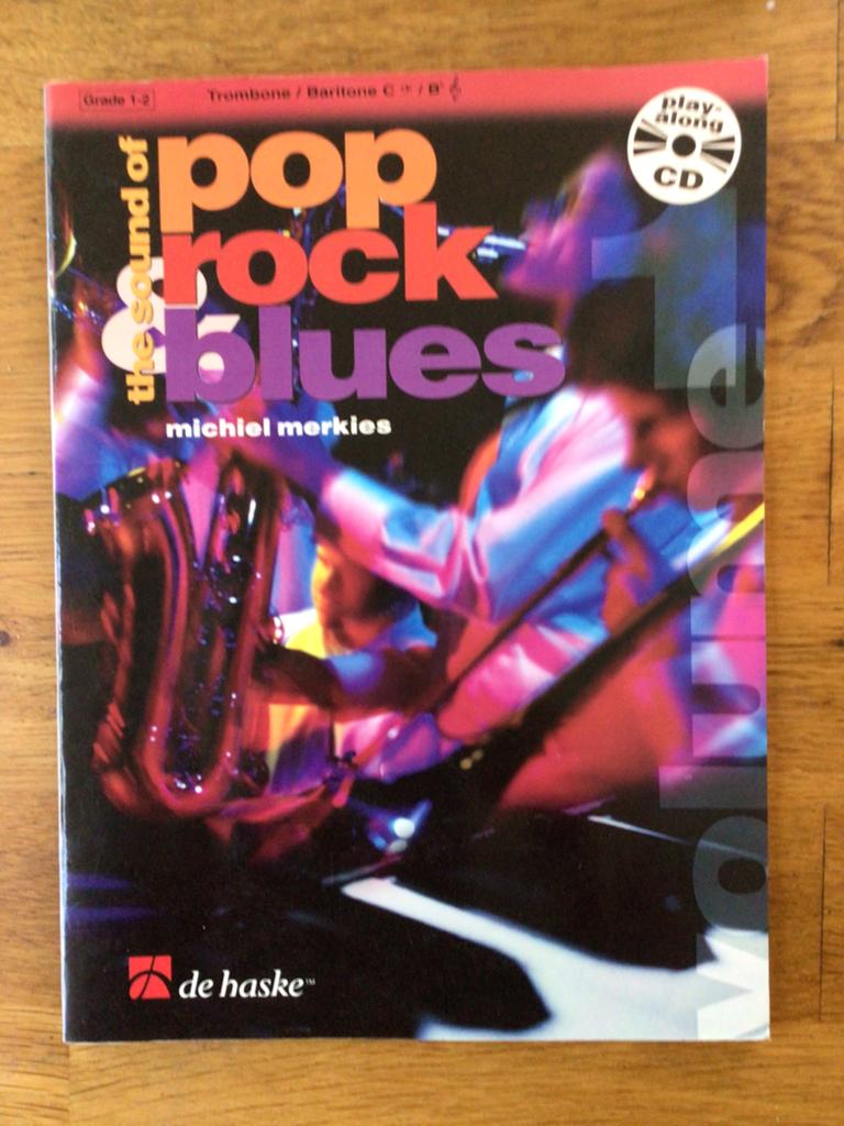 Michiel Merkies, The sound of pop rock blues, trombone, Muziek en Instrumenten, Ophalen of Verzenden, Zo goed als nieuw, Thema