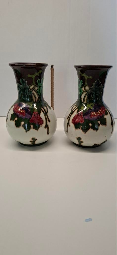 2 Regina platelen vazen, Antiek en Kunst, Ophalen of Verzenden
