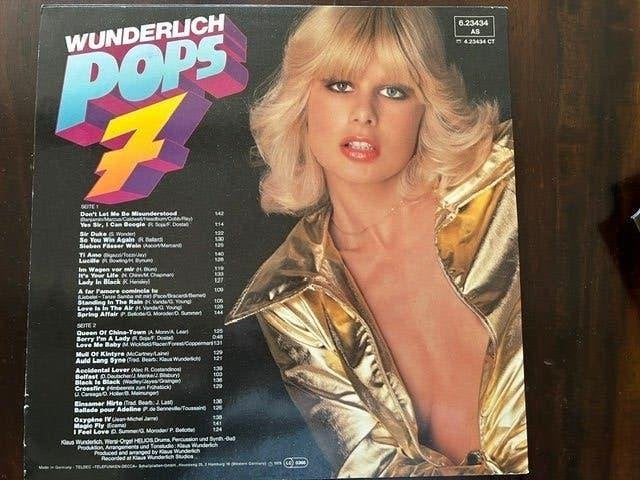 LP  Wunderlich  Pops, Ophalen of Verzenden, Zo goed als nieuw, LP