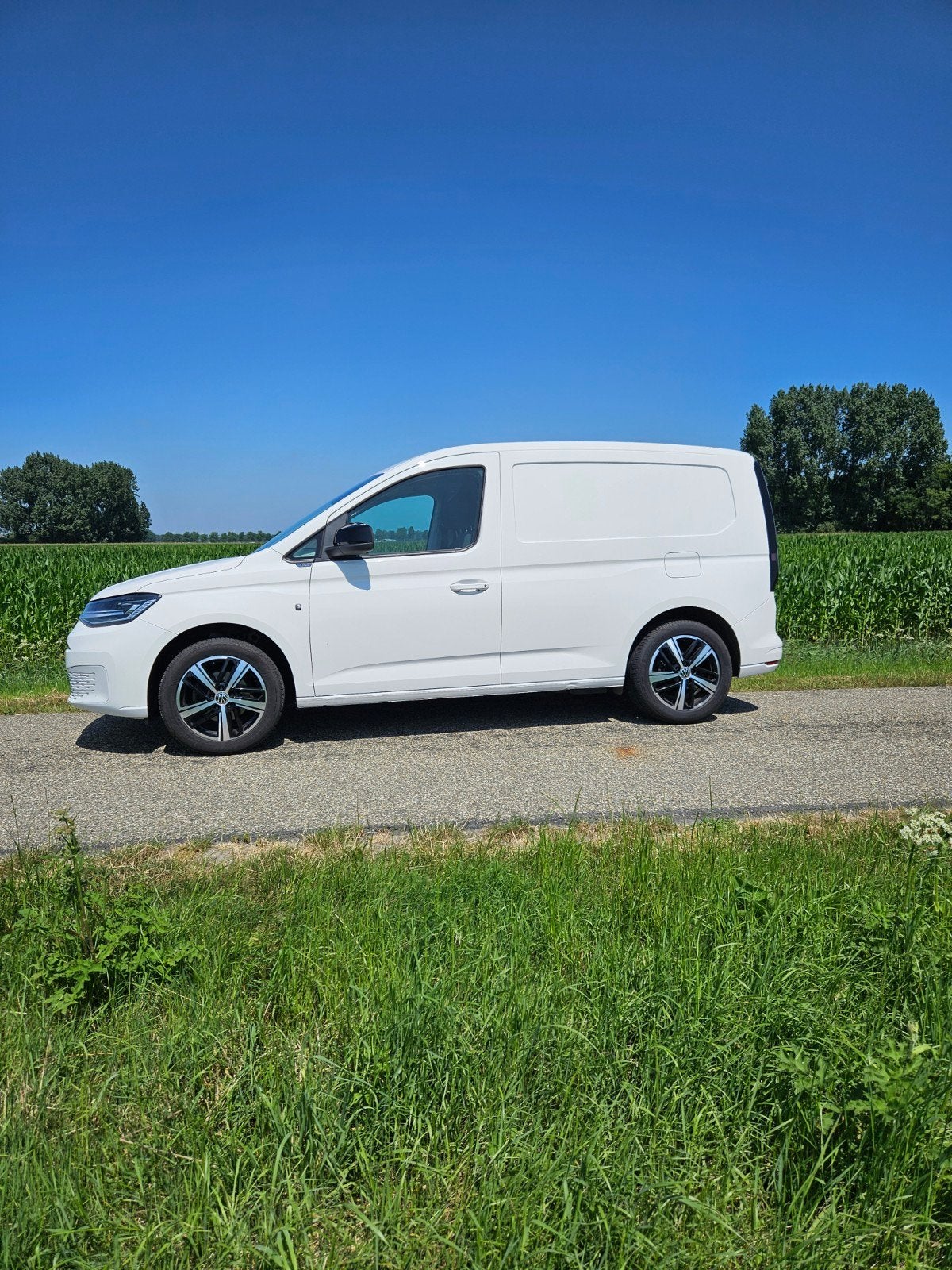 Volkswagen Caddy Cargo 2.0 TDI 75pk L1h1 2021 Wit, Auto's, Bestelauto's, Voorwielaandrijving, 74 pk, 4 cilinders, Volkswagen