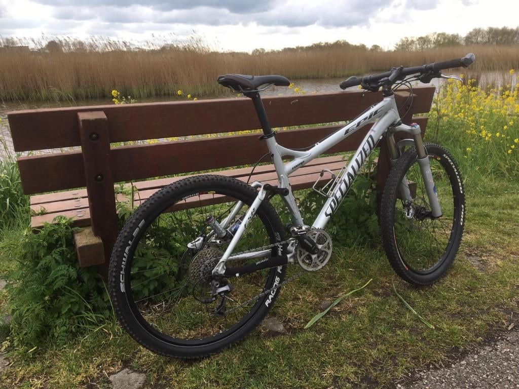 Specialized Epic M4, maat L, Shimano Deore XT, Matt Silver, Overige merken, Ophalen of Verzenden, Zo goed als nieuw, 53 tot 57 cm